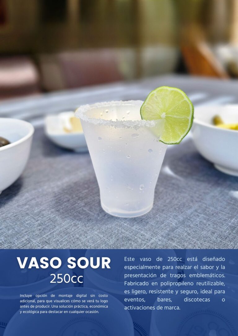 Vaso Souver 250 Reutilizables Fodor